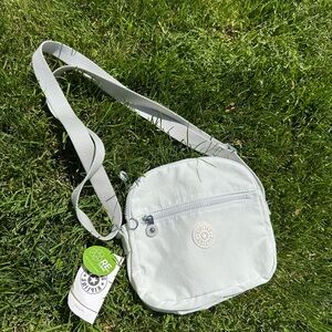 White Kipling Crossbody Bag
